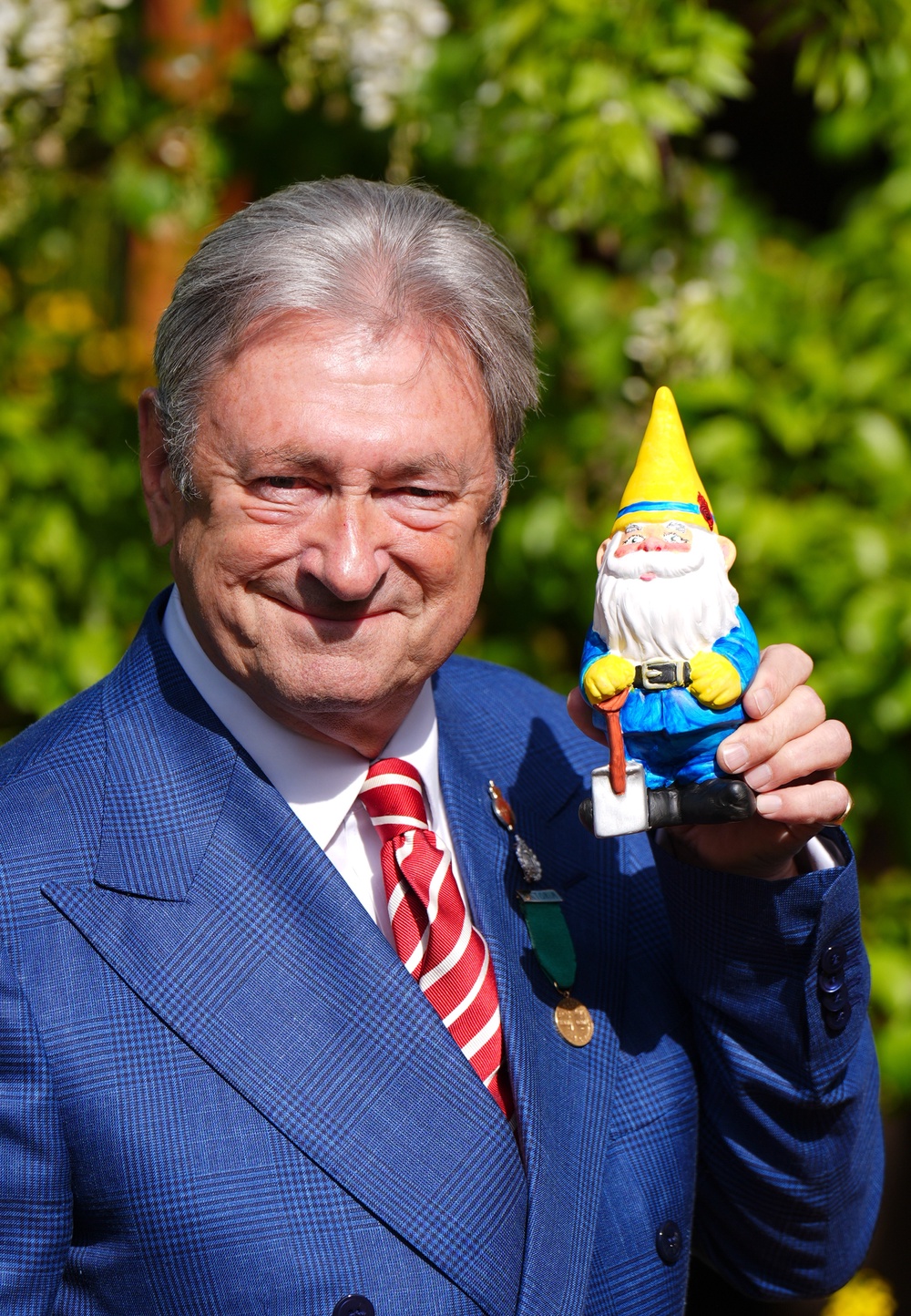 Alan Titchmarsh said gardening is ‘all about fun and improving everybody’s wellbeing’ (Aaron Chown/PA)