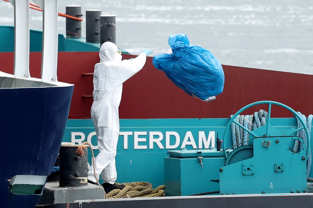 The alleged threats referenced growing public attention surrounding a hantavirus outbreak linked to the MV Hondius cruise ship (Getty)