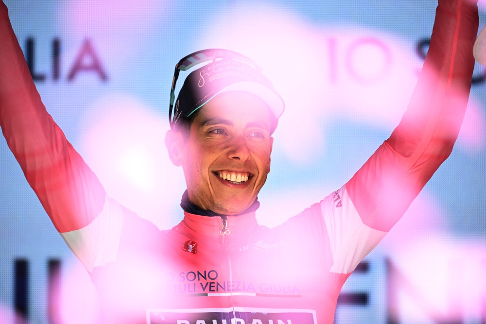 Afonso Eulalio has enjoyed a dream few days in the race lead (REUTERS)