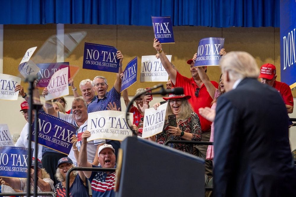 Republican voters generally still approve of President Trump’s handling of his job, though he’s lost ground with swaths of voters when it comes to the cost of living (AFP/Getty)