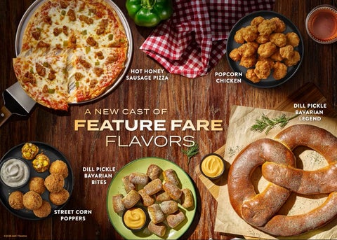 The new Feature Fare menu items are available at 400 locations across the U.S. (AMC Theatres)