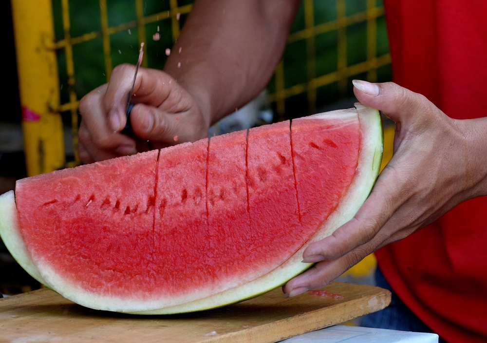 Trials studied the benefits of drinking watermelon juice (AFP/Getty)