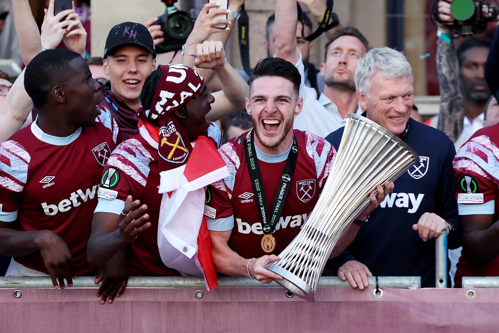 West Ham’s Conference League win is one of English clubs’ many recent successes (Getty)