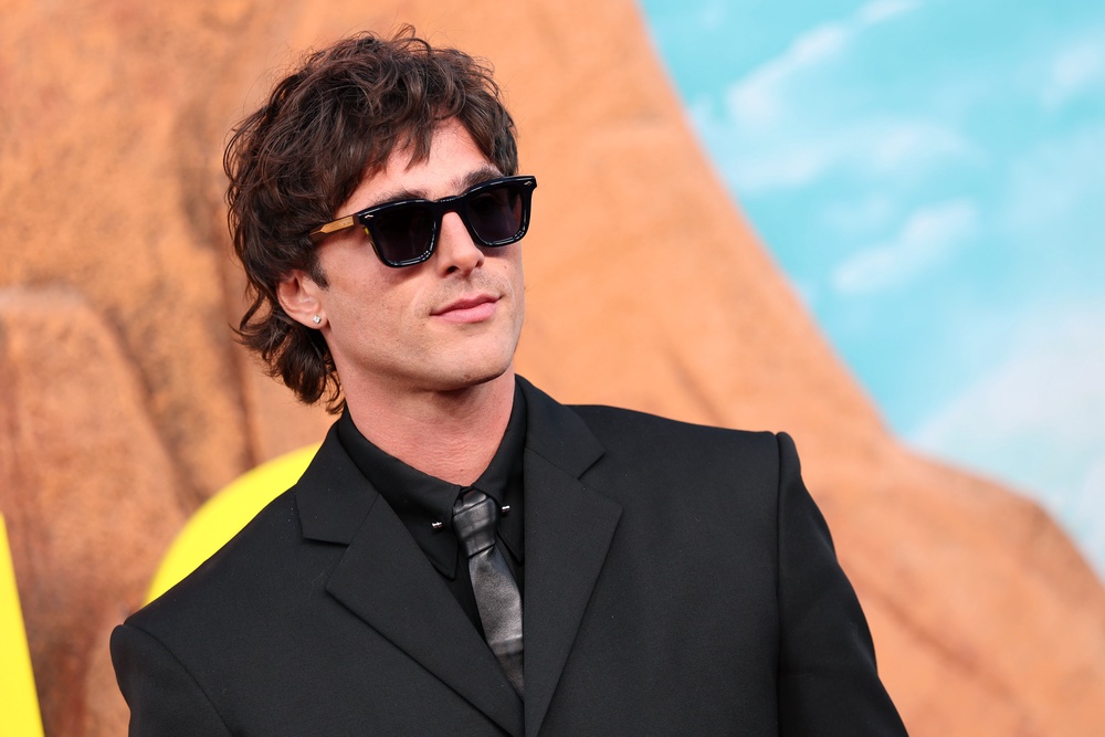 Jacob Elordi has said the shocking death of his controversial Euphoria character, Nate Jacobs, was a ‘cool way to go’ but it was ‘bittersweet’ to leave the hit show. (Getty)