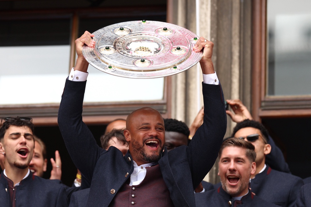 Vincent Kompany has recently won the Bundesliga with Bayern Munich (Getty)