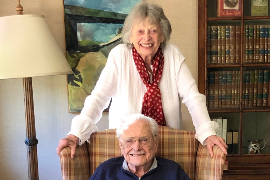 William Daniels and Bonnie Bartlett tied the knot in 1951 (@williamdaniels / Instagram)