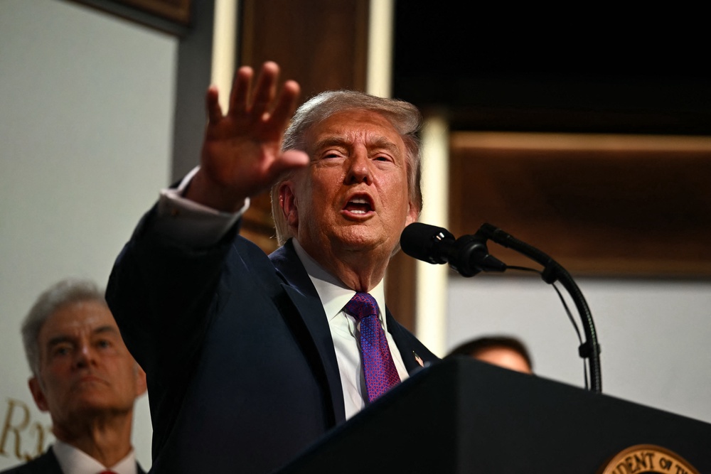 Donald Trump has previously described the nation’s affordability crisis as a Democratic hoax (AFP/Getty)