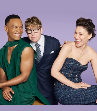 Johannes Radebe, Emma Willis and Josh Widdicombe have been given some of the biggest jobs in UK showbusiness (BBC)