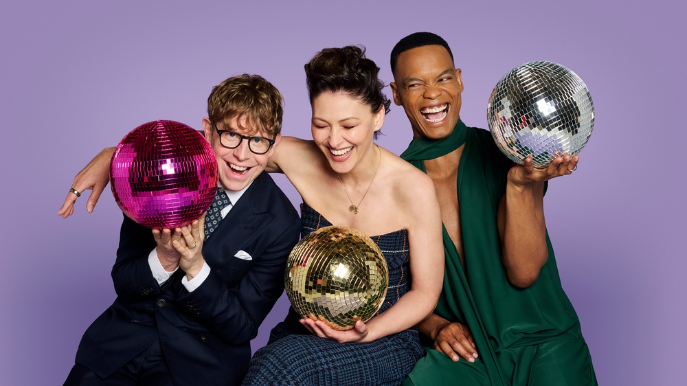 Willis will be joined by comedian Josh Widdicombe and dancer Johannes Radebe (BBC/Ray Burmiston)