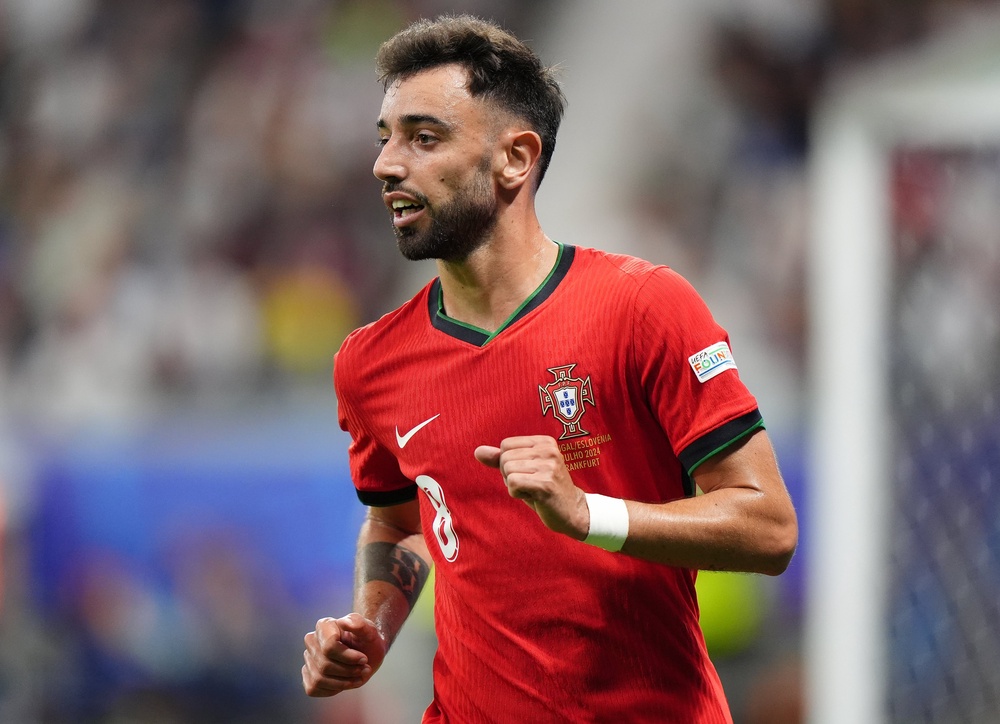Bruno Fernandes is part of Portugal’s World Cup squad (Bradley Collyer/PA) (PA Archive)