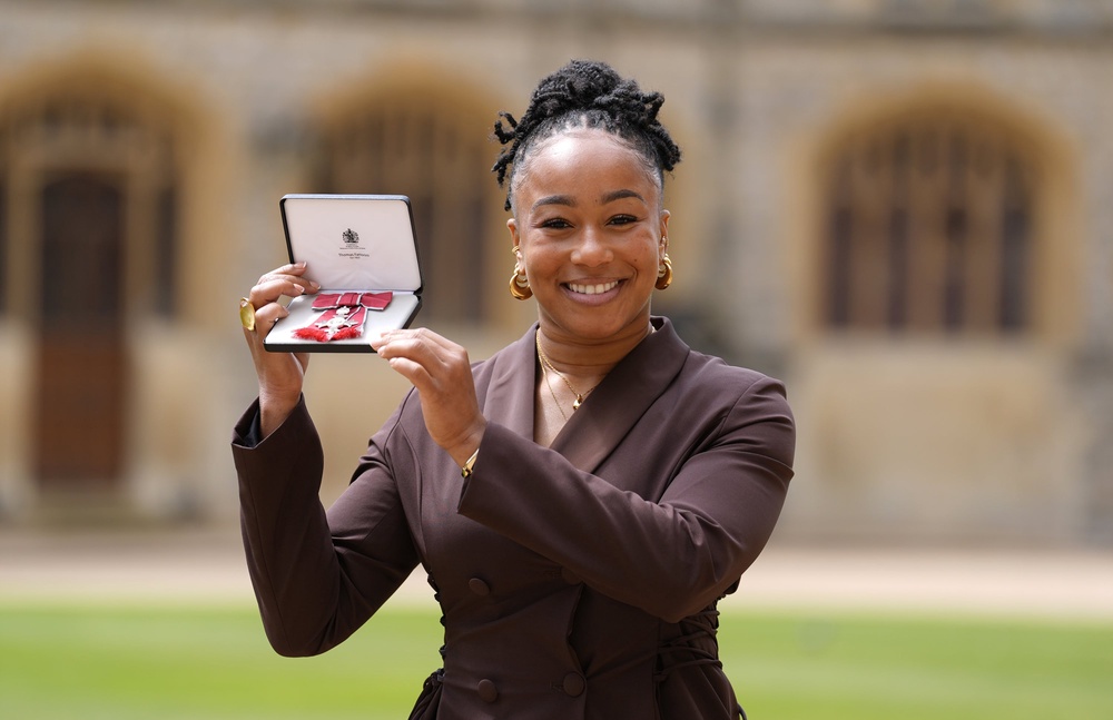Sadia Kabeya was made an MBE for services to rugby (Andrew Matthews/PA) (PA Wire)