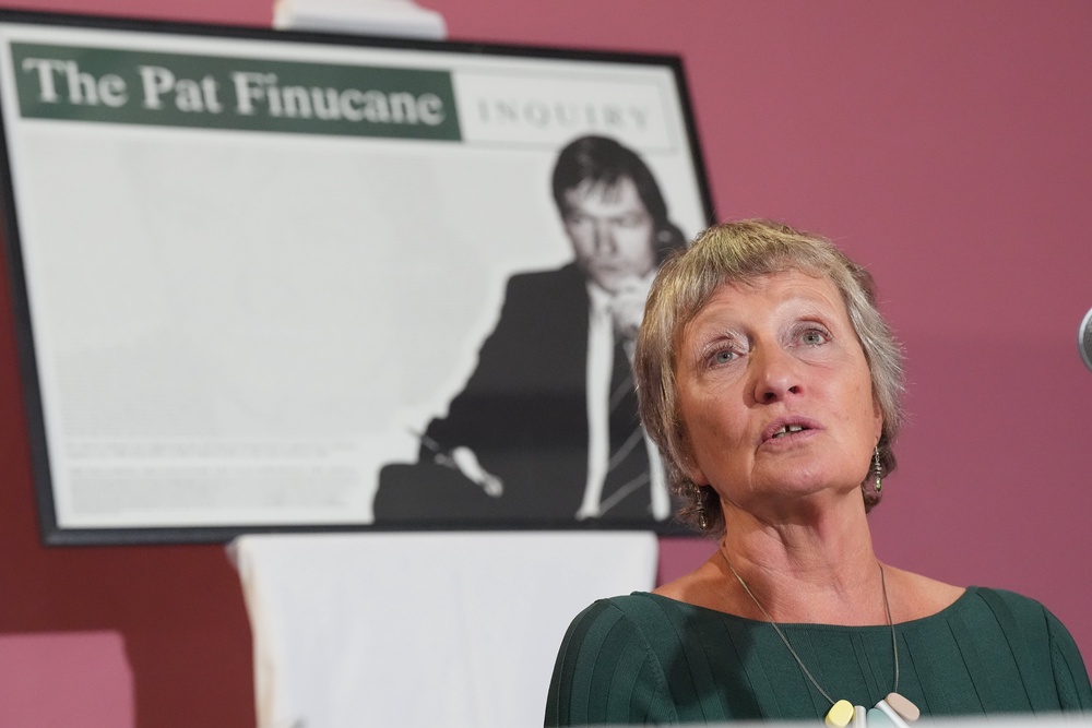 Geraldine Finucane, the widow of murdered Belfast solicitor Pat Finucane (PA) (PA Archive)