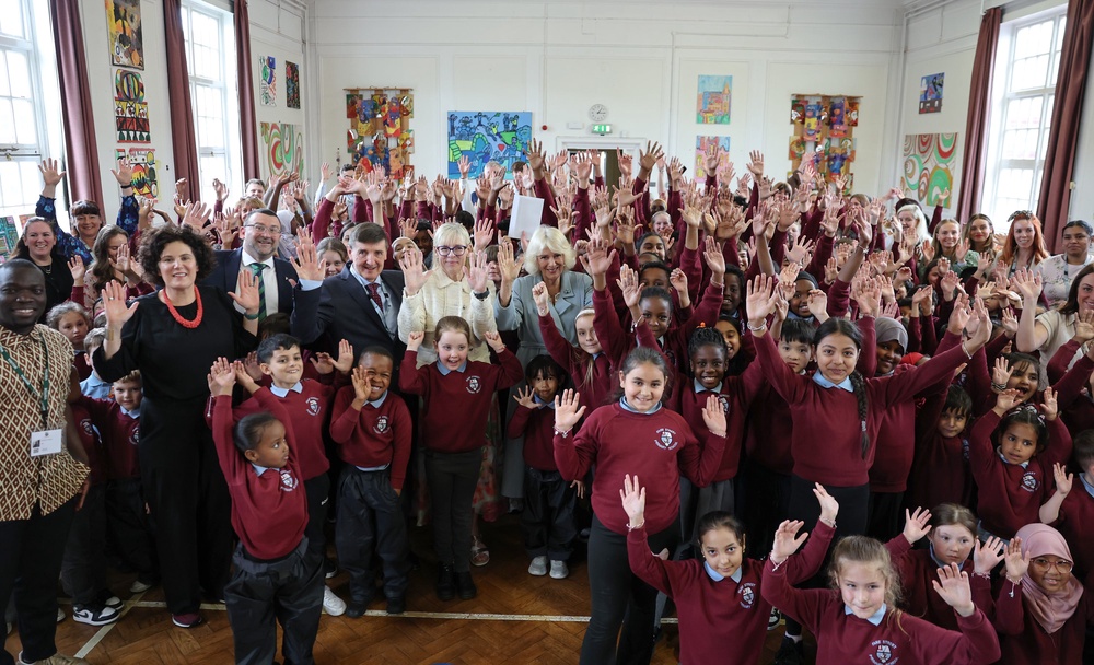 The school has 285 pupils who represent 45 countries and speak 47 different languages (Chris Jackson/PA) (PA Wire)
