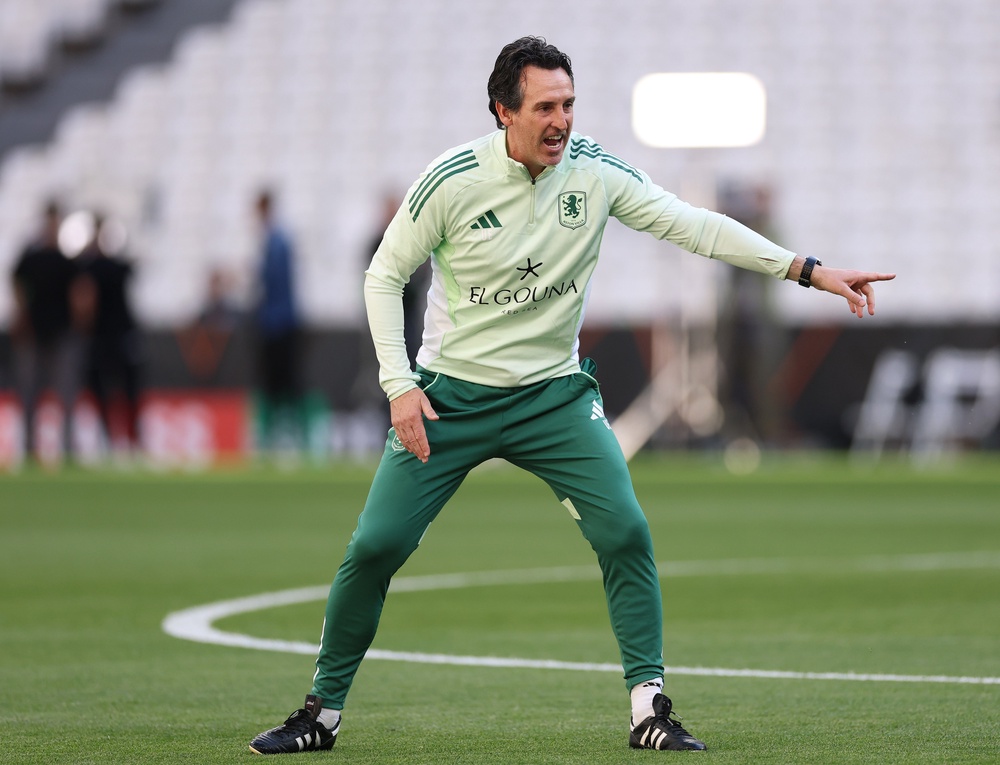Unai Emery is set to lead Aston Villa into the Europa League final (Getty)