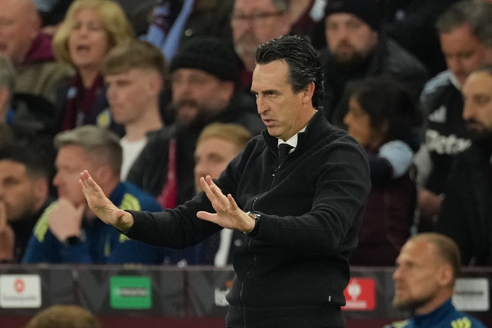 Unai Emery has steered Aston Villa to the brink of European success (AP)
