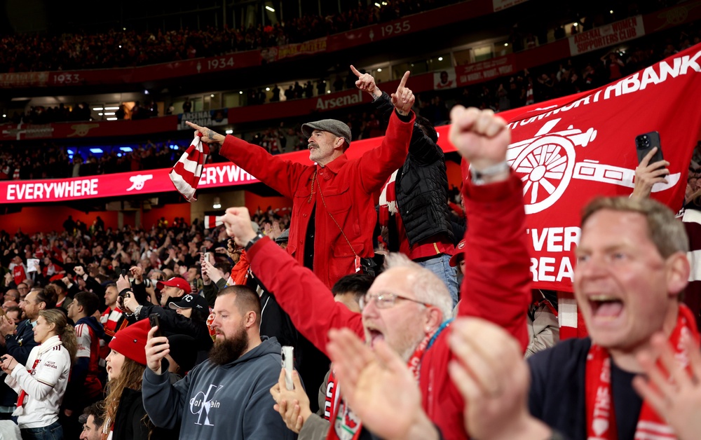 Arsenal fans’ long wait for a Premier League title is at an end (Getty)