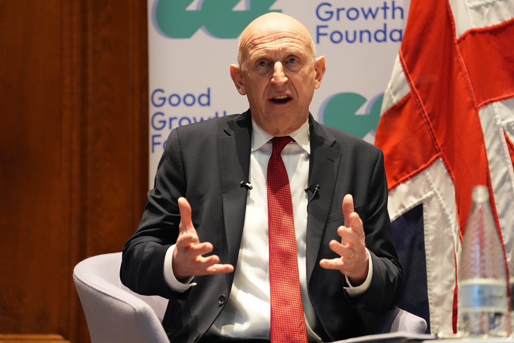 Defence Secretary John Healey answers questions in London (Lucy North/PA) (PA Wire)