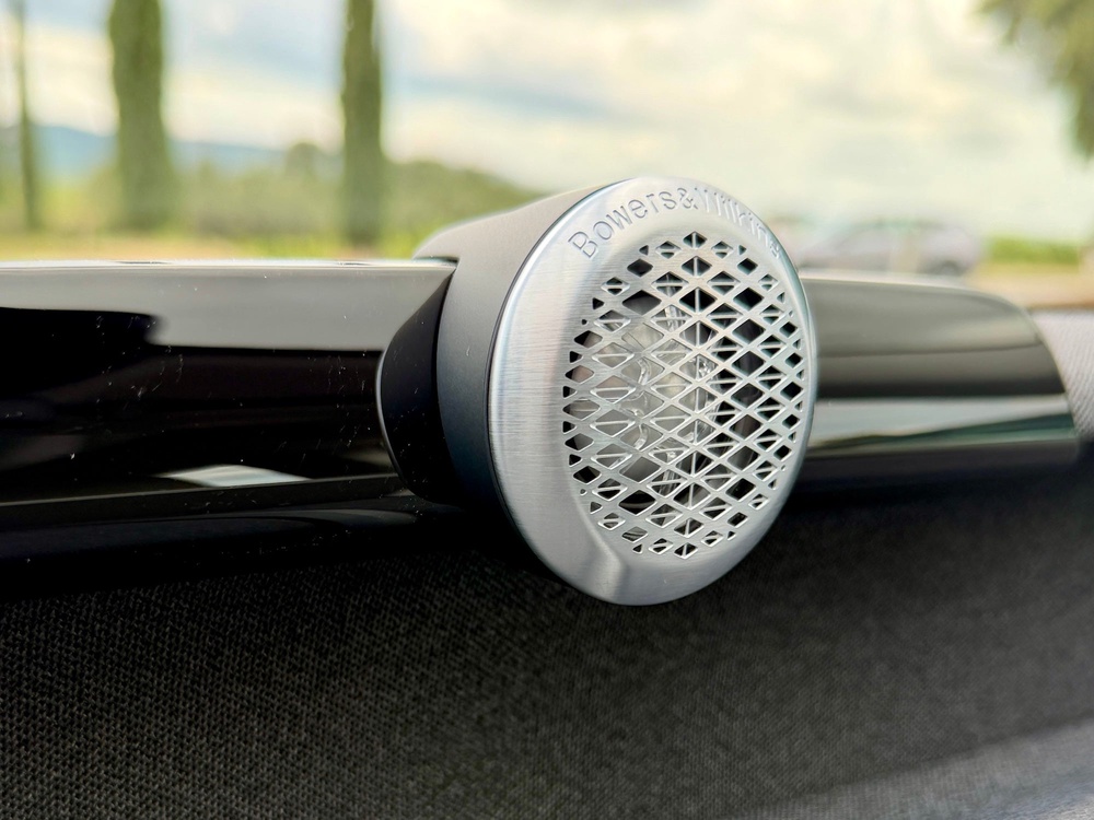 The Bowers and Wilkins sound system with Dolby Atmos is one of the highlights of the Volvo EX60 (Steve Fowler)