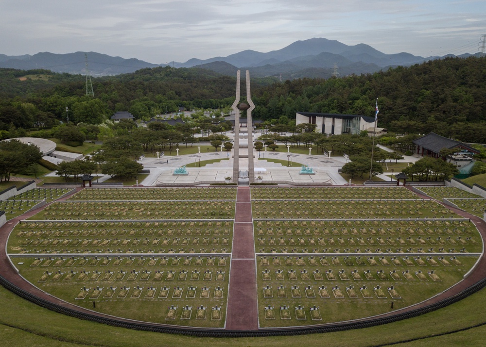 File photo: The May 18 National Cemetery for victims of the Gwangju pro-democracy movement, in Gwangju (AFP/Getty)