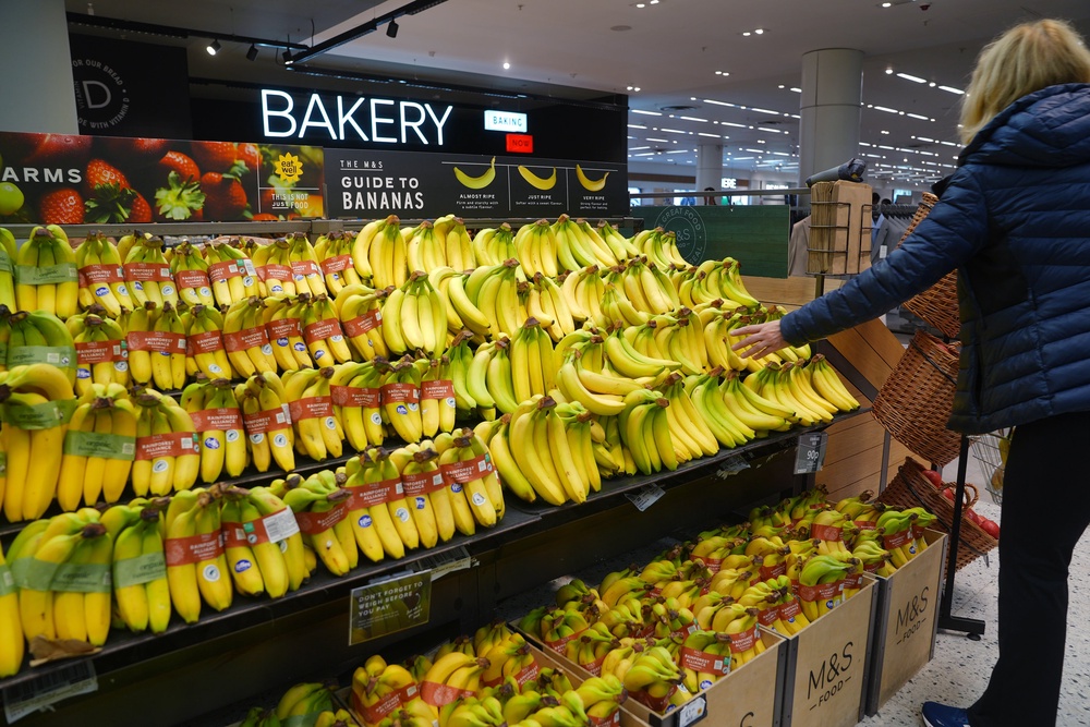 M&S saw food sales grow 7% over the past year (Yui Mok/PA) (PA Archive)