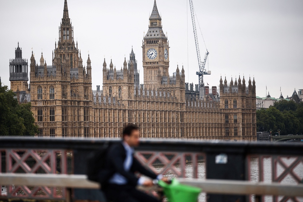 Young Londoners are driving the shift to two wheels, with 44 per cent of motorists in the capital aged 18-34 cycling more or considering it, the poll commissioned by e-bike rental company Lime indicated (AFP/Getty)