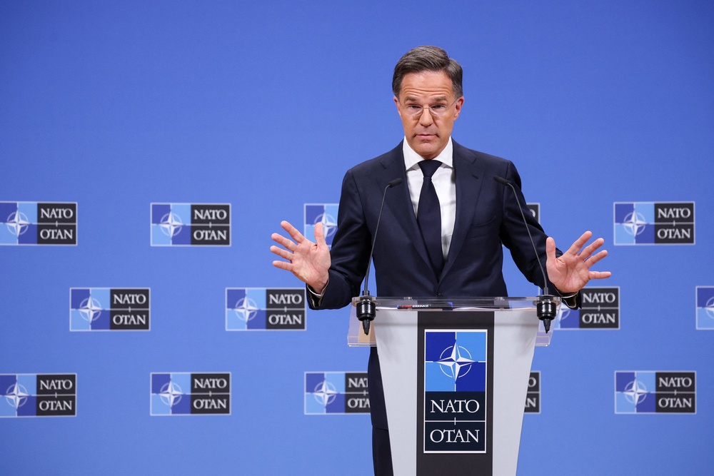 Nato secretary general Mark Rutte warned that the reaction to any nuclear attack by Russia would be ‘devastating’ (Reuters)