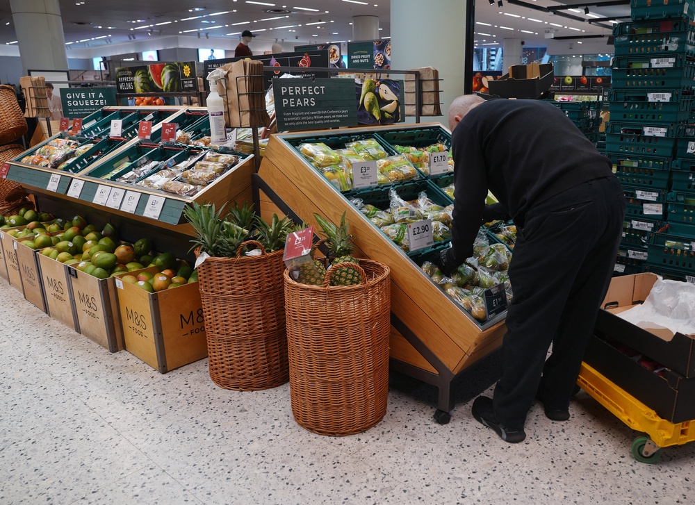 M&S boss Stuart Machin said it makes a loss on products such as bananas and milk (Yui Mok/PA) (PA Archive)