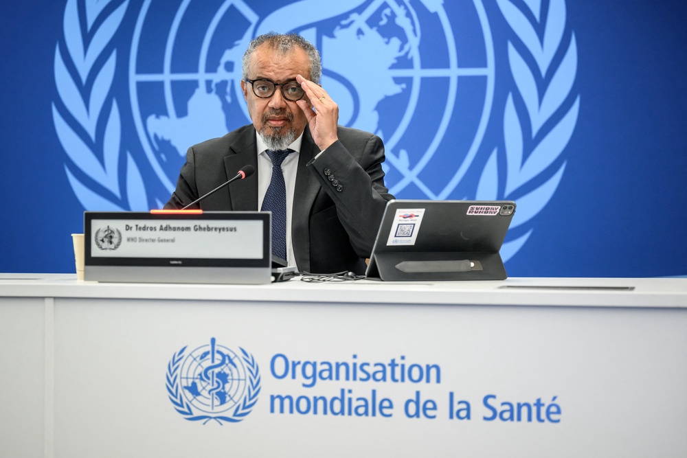 World Health Organization (WHO) Director-General Tedros Adhanom Ghebreyesus (AFP/Getty)