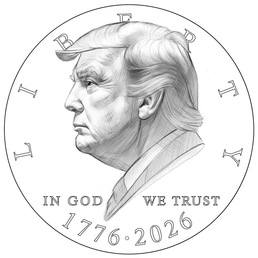 The coins are currently in the conceptual phase, and it could take months to produce them once a design is finalized, the US Mint said (X/@TreasurerBeach)