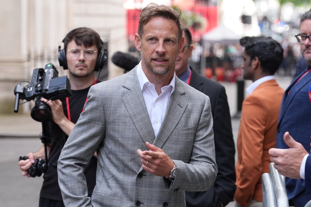 Button has also given his backing to George Russell (PA Wire)