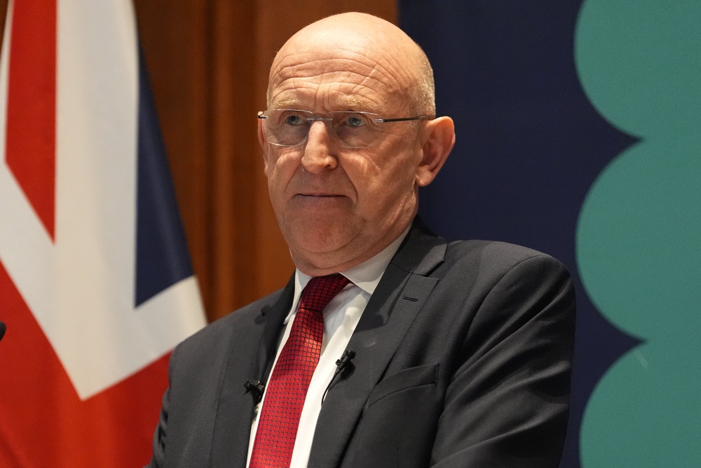 UK defence secretary John Healey said the incident creates a ‘serious risk of accidents and potential escalation’ (PA)