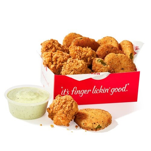 KFC is bringing back fried pickles and including them in special combo boxes for a limited time (Kentucky Fried Chicken)