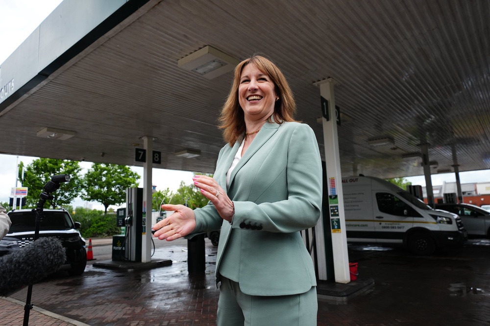 Chancellor Rachel Reeves said ‘we’ll continue to keep a close eye on what is happening to petrol prices’ (Jacob King/PA) (PA Wire)