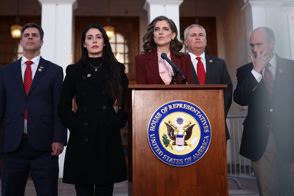 In recent months, Mace has broken with President Donald Trump on several key issues, including the Epstein files and the ongoing Iran war (AFP/Getty)