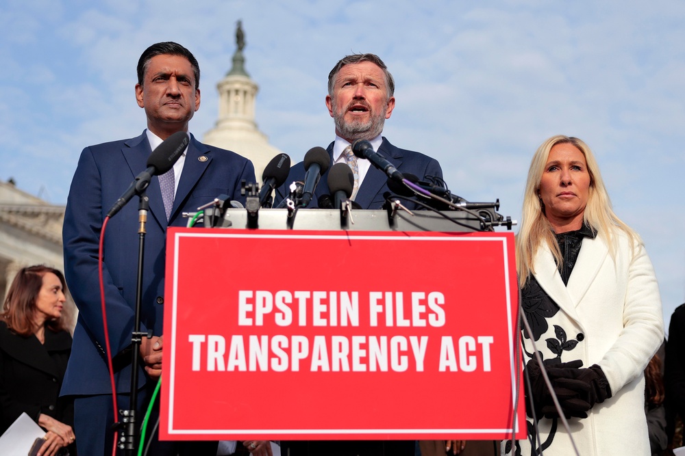 Massie was among a handful of Republicans who have defied Trump’s agenda, particularly over the release of the so-called Epstein files which have emerged as a major headache for the White House and a political liability for the president and his allies (Getty)
