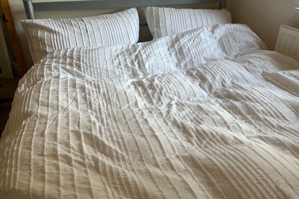 The bedding's softness was unbeatable (Alice Reynolds/The Independent)