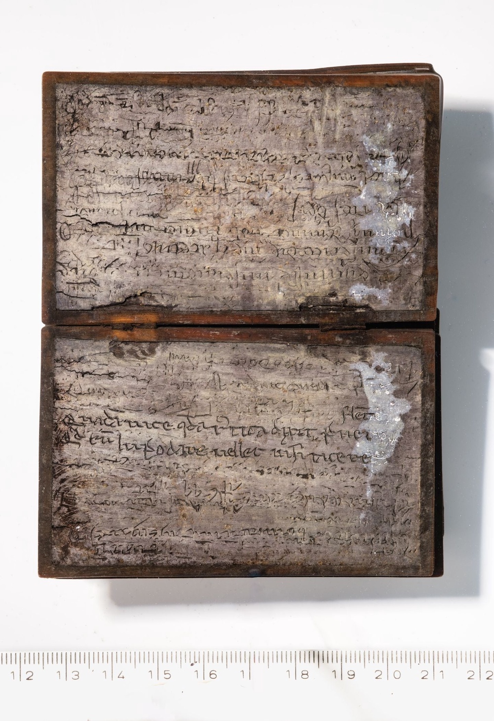 Medieval text currently being transcribed (LWL)
