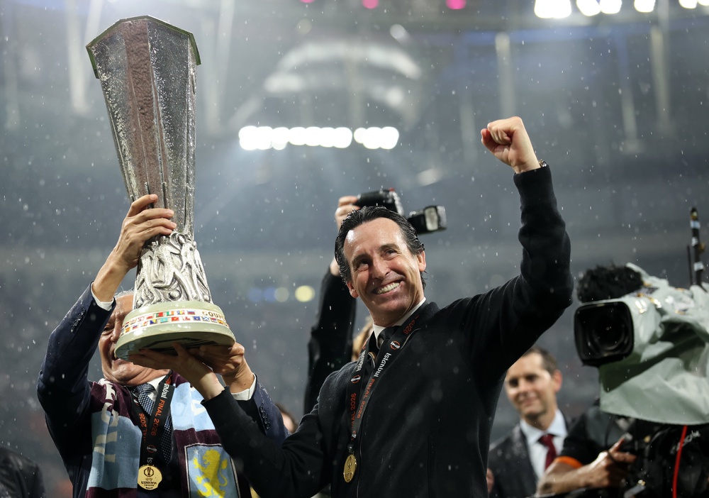 Aston Villa are European champions of a sort but not yet a Champions League force (Getty)