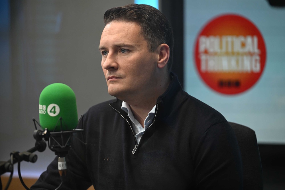 Wes Streeting has spoken about his leadership ambitions to the BBC Political Thinking podcast (PA)