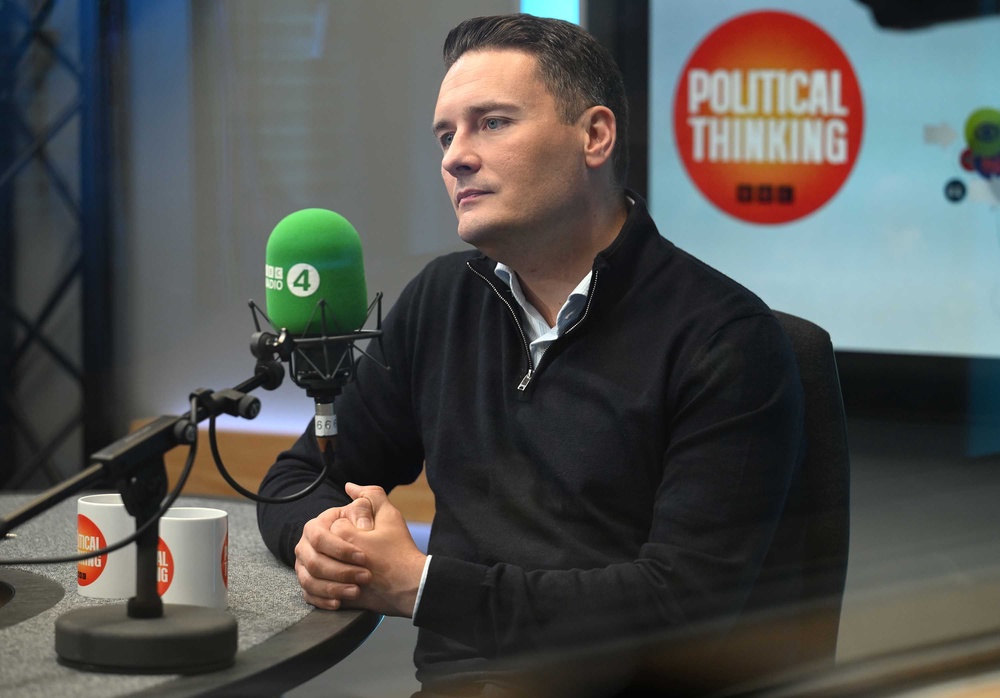 Streeting set out his first campaign pledges (BBC)
