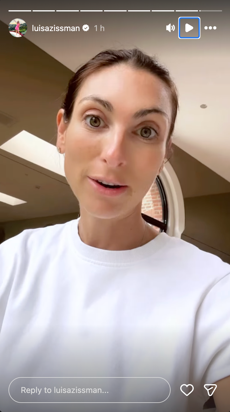 Luisa Zissman has flown home from Dubai (Instagram: @luisazissman)