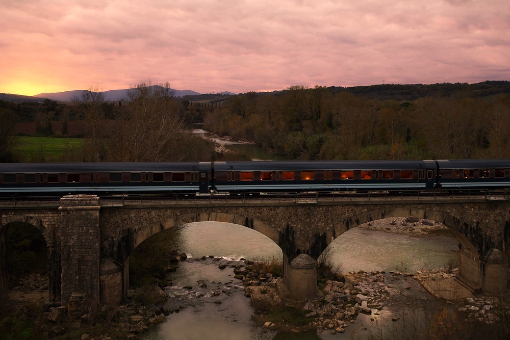 The train will travel through Italy, Romania and Turkey (La Dolce Vita Orient Express)