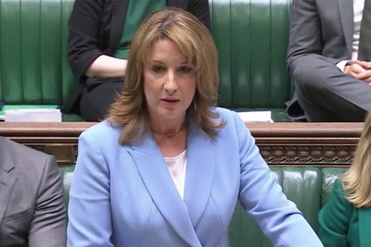 Rachel Reeves has announced the new measures on Thursday (Parliament TV)