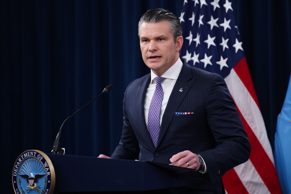 Defense secretary Pete Hegseth has repeatedly touted U.S. successes in the Iran war (Getty)
