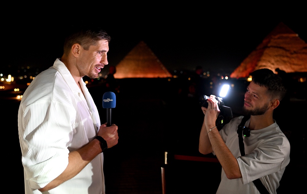 Verhoeven has been doing his media duties in Egypt (Getty)
