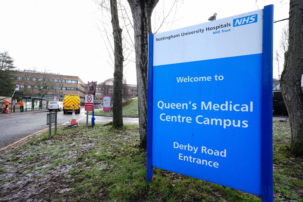Queen’s Medical Centre University Hospital, part of the Nottingham University Hospitals NHS Trust (PA) (PA Wire)