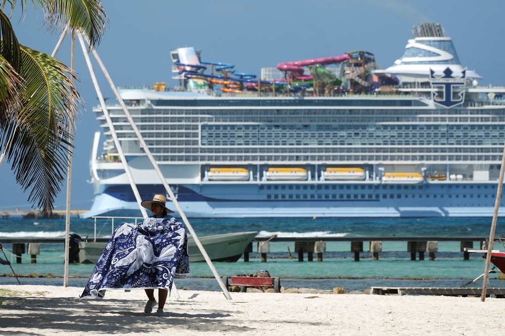 The alleged incident happened during an August trip on a Norwegian cruise line ship (Reuters)
