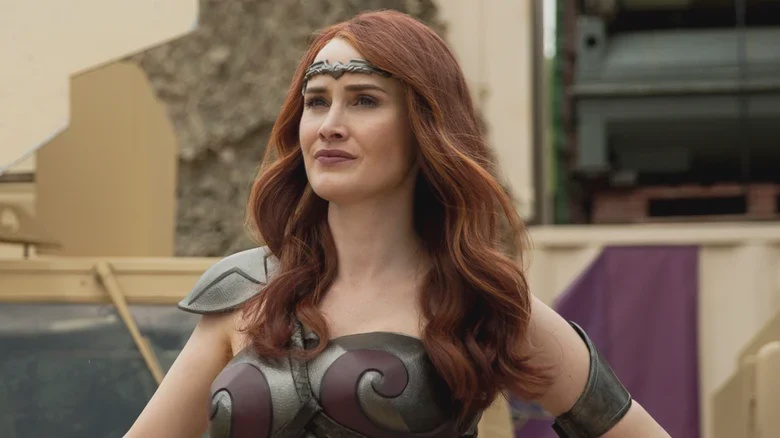 Dominique McElligott starred as Queen Maeve in the first three seasons of 'The Boys,' from 2019 to 2022 (Amazon Studios)