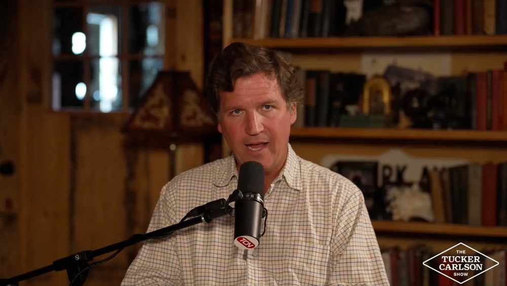 Carlson has predicted that Gavin Newsom will be the Democratic presidential nominee in 2028 (The Tucker Carlson Show)