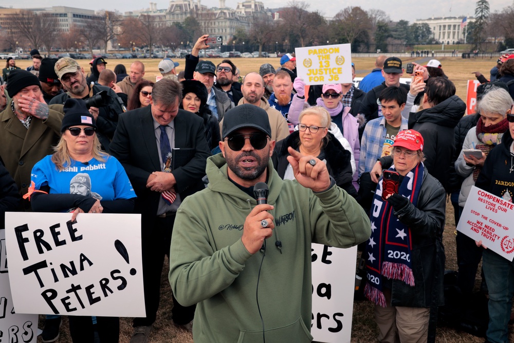 Former Proud Boys leader Enrique Tarrio is among January 6 defendants anticipating multi-million dollar payouts from the government thanks to the Trump administration’s newly launched ‘Anti-Weaponization Fund’ (Getty)